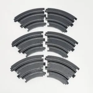 AFX 6" R Curve 45° track 6 pcs. - Z