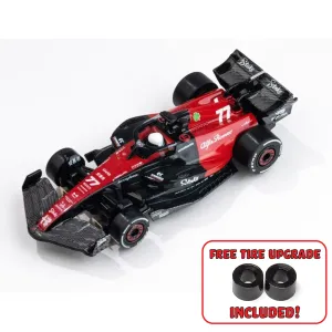 AFX Alfa Romeo F1 FY #77 - Valterri Bottas 2023 Mega G+ HO Slot Car