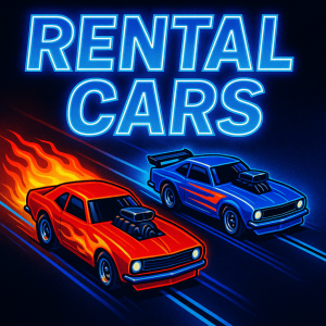 SCDRL Top Eliminator Rental Car/Race Entry Combo