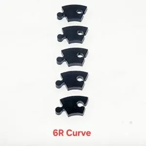 Micro Track builder 6R Curve (5 pcs)