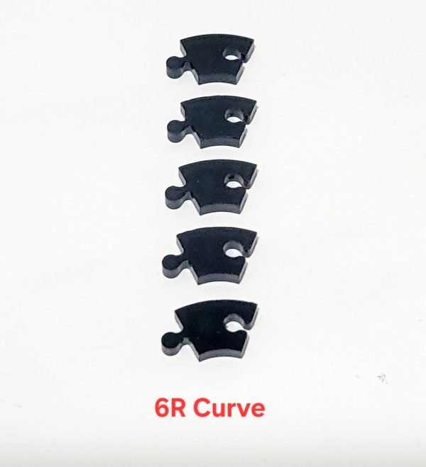 Micro Track builder 6R Curve (5 pcs)