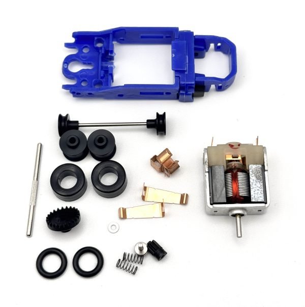 Viper Builders Kit Super 7 "HB" HO Slot Car (Colored Chassis)