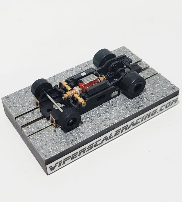 JAG TR3 Chassis for Screw-On T-Jet Bodies Black Wheels