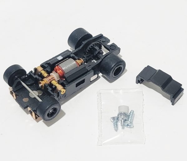 JAG TR3 Chassis for Screw-On T-Jet Bodies Black Wheels - Image 3