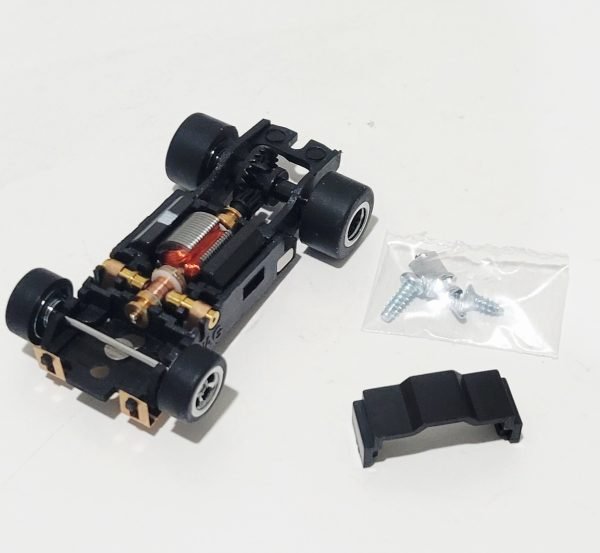 JAG TR3 Chassis for Screw-On T-Jet Bodies Chrome Wheels - Image 4