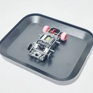 HO Scale Aluminum Parts tray (Black)
