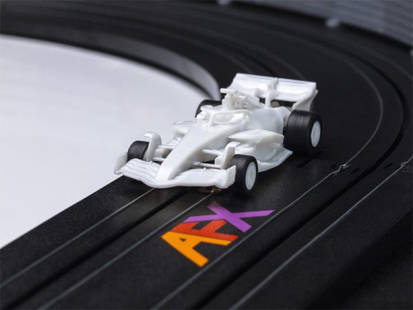 AFX Formula White Paintable Mega G+ HO Slot Car - Image 2
