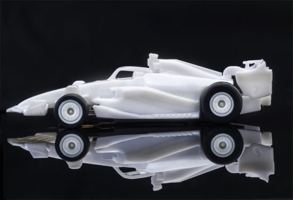 AFX Formula White Paintable Mega G+ HO Slot Car - Image 7