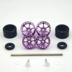 "Python" BeadLok Billet Wheel Set for Inlines