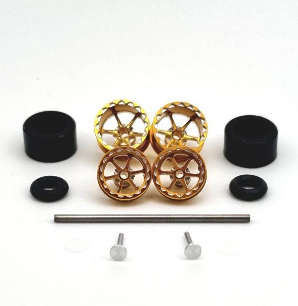 "Python" BeadLok Billet Wheel Set for Inlines - Image 3