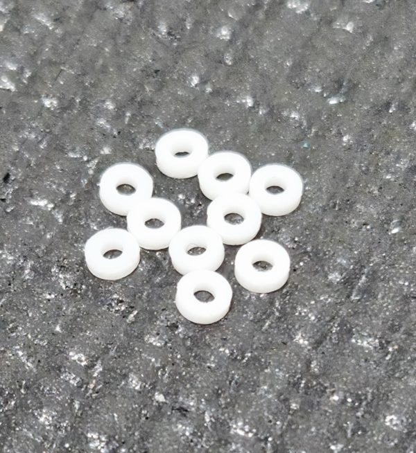 Teflon Rear Axle Spacers (10 pcs) (Pick Size)