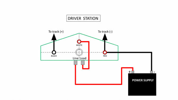 3 Wire Hookup Driverstation Track Style (Kit) - Image 3