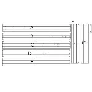 "The Strip" 37' Drag Strip Viper Routed Track Kit