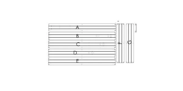 "The Strip" 37' Drag Strip Viper Routed Track Kit
