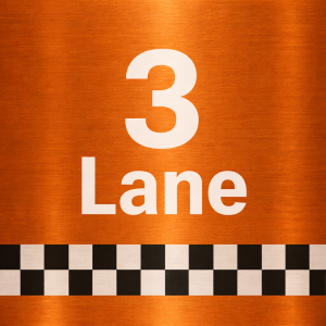 3 Lane Tracks