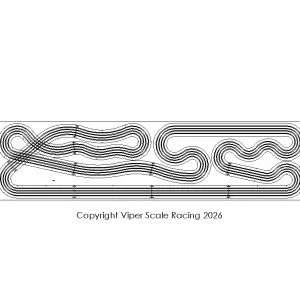 "The Jekyll" 4x16 4 Lane Viper Routed Track Kit