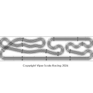 "The Jekyll" 4x16 4 Lane Viper Routed Track Kit