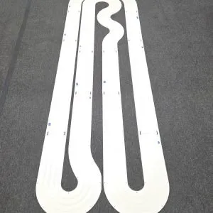 "The Velocitor" 3x8 3x10 3x12 3 Lane Viper Routed Track Kit