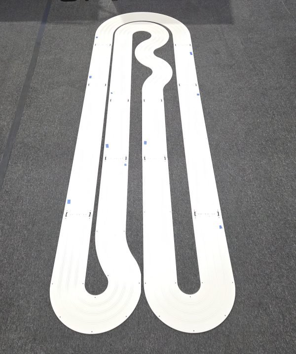 "The Velocitor" 3x8 3x10 3x12 3 Lane Viper Routed Track Kit