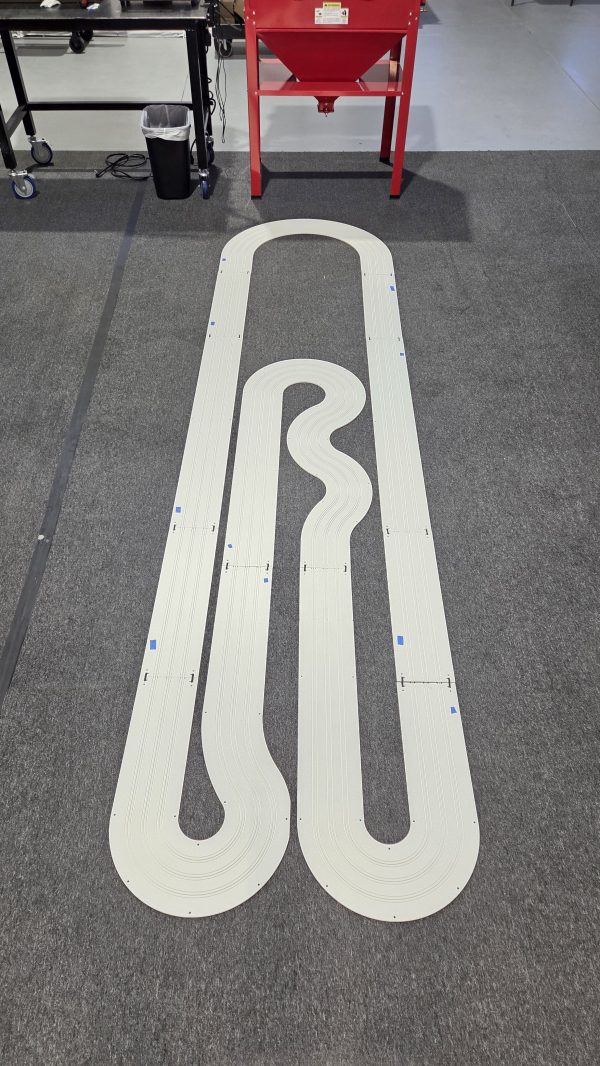 "The Velocitor" 3x8 3x10 3x12 3 Lane Viper Routed Track Kit - Image 4