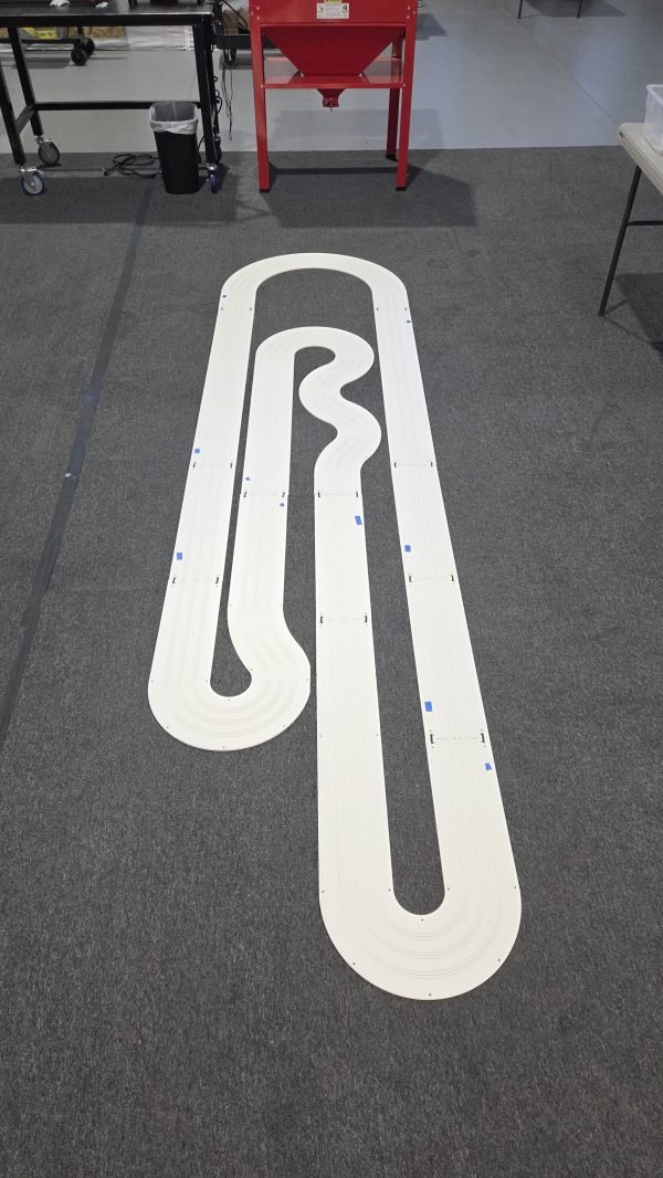 "The Velocitor" 3x8 3x10 3x12 3 Lane Viper Routed Track Kit - Image 5