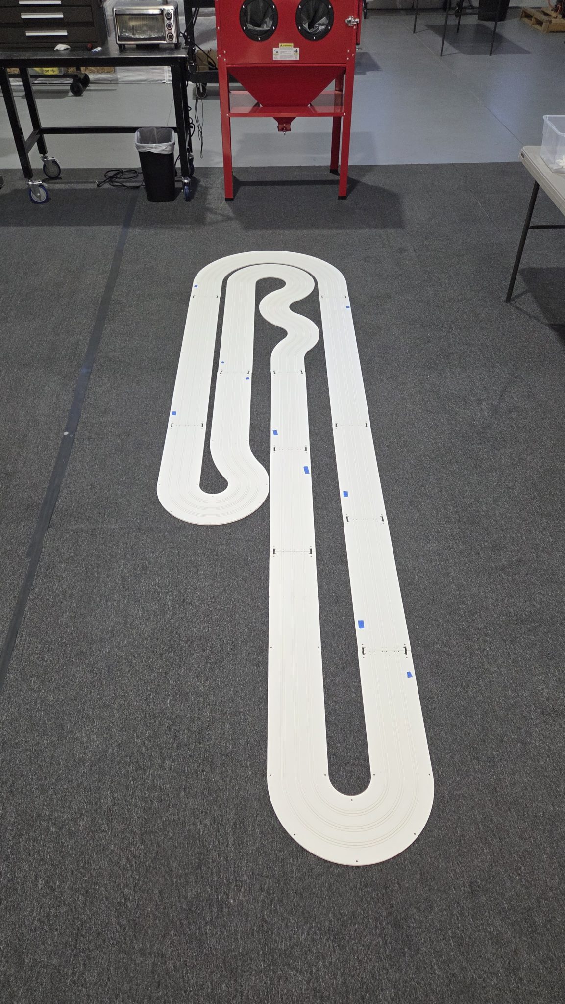 Small Routed Track “The Velocitor” 3×8 3×10 3×12 3 Lane Viper Routed Track Kit | Viper ...
