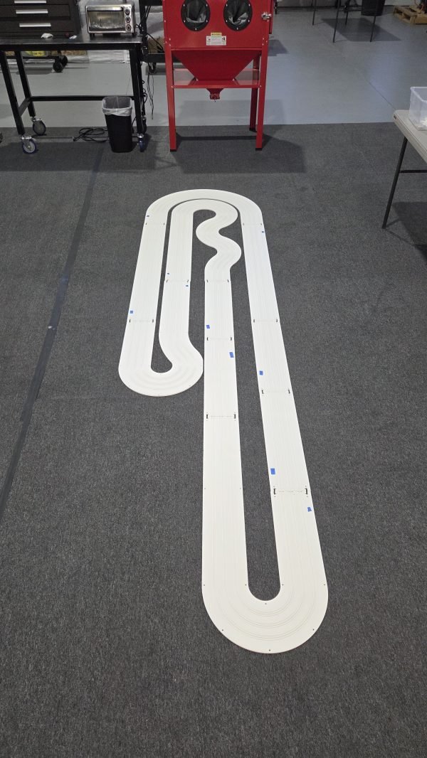 "The Velocitor" 3x8 3x10 3x12 3 Lane Viper Routed Track Kit - Image 3