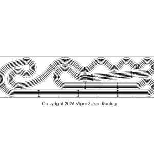 "The Mirrored Mamba" 4x16 4 Lane Viper Routed Track Kit