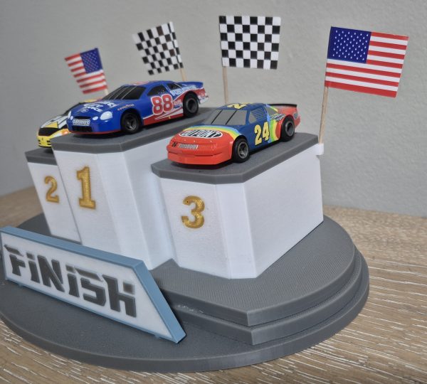 HO Slot Car Racing Finish Podium Kit - Image 4