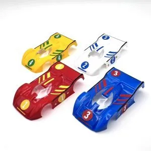 Custom Lexan Bodies IROC Set of 4 (D)