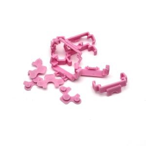 3D Printed Front Weight & Clips (Pink)