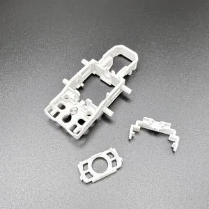 V3 White Flex Chassis w/ Guide Pin