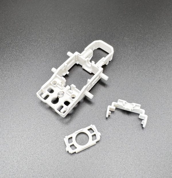 V3 White Flex Chassis w/ Guide Pin