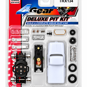 Auto World 4Gear Deluxe Pit Kit (with 1956 Ford F-100 Body) HO Slot Car